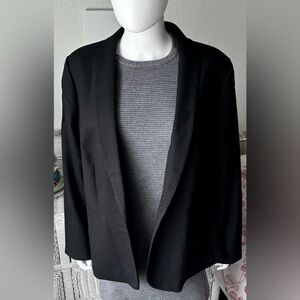J. Crew Parke Formal Tuxedo Jacket Wool Vented Relaxed Fit Black color Size 20